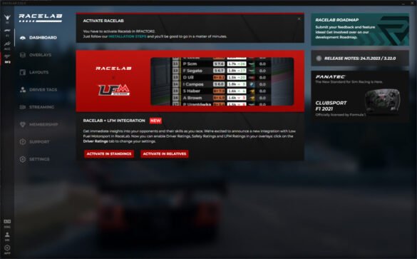 rf2 racelab