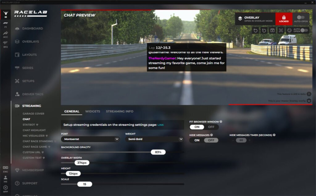 streaming racelab copia