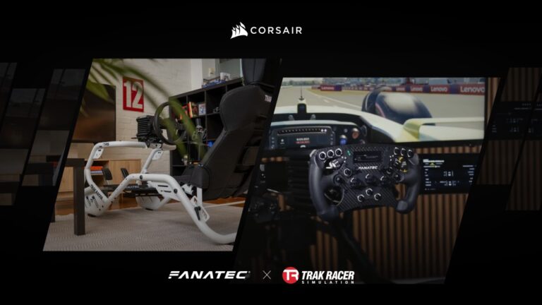 Corsair compra Trak Racer y lo suma a Fanatec en el simracing