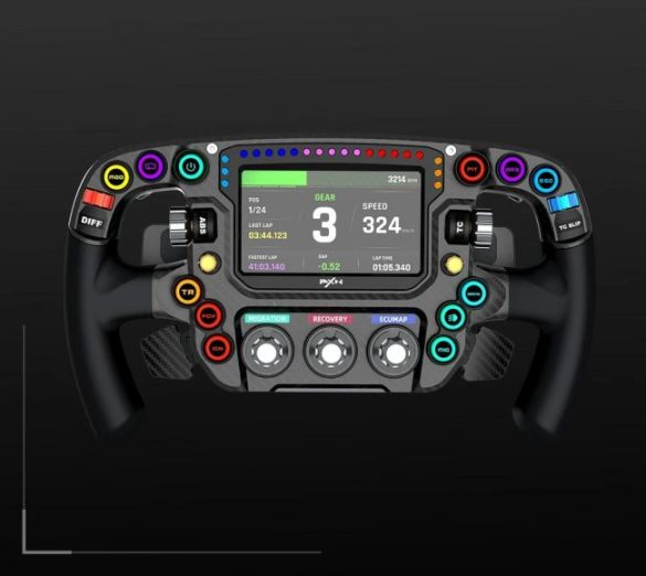Volante de fórmula PXN FS 290 (W FS) con pantalla de 4,3 pulgadas