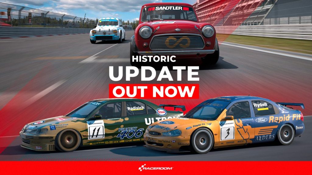 RaceRoom vive su mejor momento en años con la Historic Update 2026: nuevo force feedback, Super Touring y Spa 1995